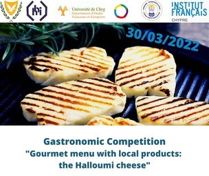 Menu gourmet avec des produits locaux Le fromage Halloumi 4